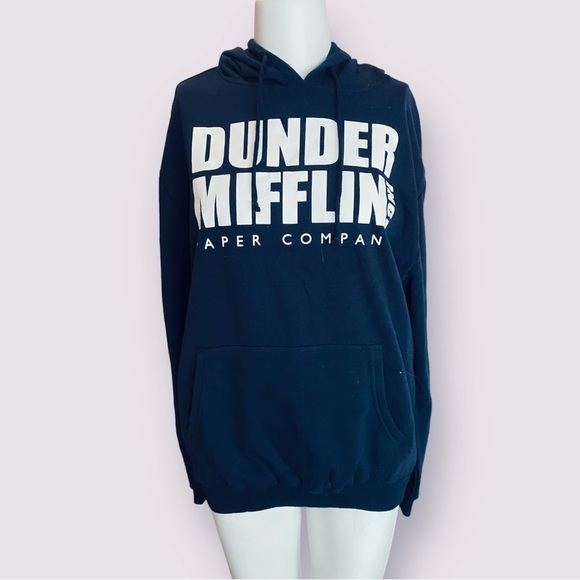 The Office Dunder Mifflin Hoodie Sweatshirt - Picture 1 of 6